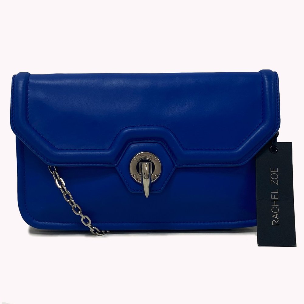 Rachel Zoe Sapphire Envelope Clutch